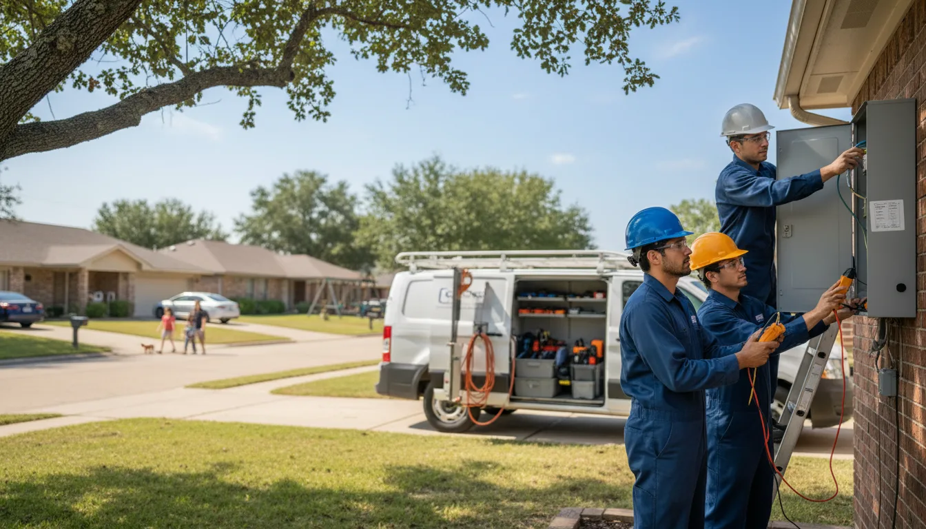 Certified electrician providing emergency electrical services in Maringouin, LA